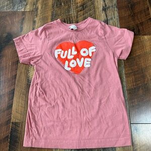 Pink 'Full of Love' Kids T-Shirt